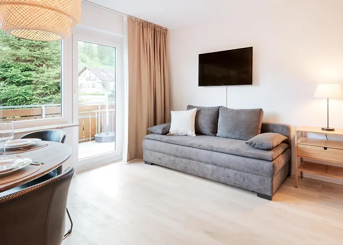 公寓 Sonnenglueck Mit Grosszuegigem Suedbalkon